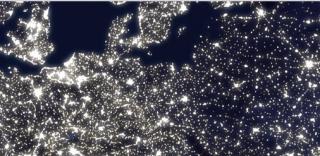 »Europa in der Nacht«, © Science History Images/Alamy Stock Foto