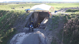 Grabungen Červenische Burgen