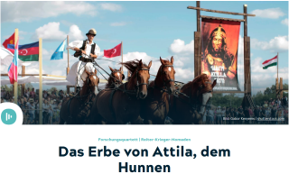 Bild der detektor.fm Website mit dem Podcast: Das Erbe von Attila, dem Hunnen