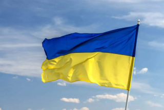 Ukraine Flagge