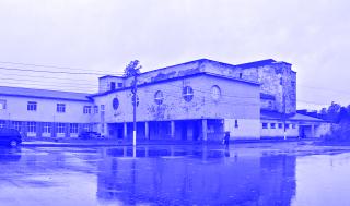 Konstruktivistischer Kulturpalast in Sjasʹstroj, Oblast Leningrad (2018)