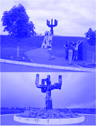 Holocaust Memorial at Drohobitsky Yar, »Tree of life«