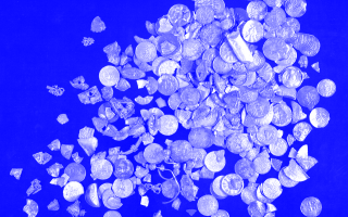 Hacksilver from a hoard found by Cortnitz