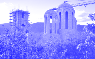 Reconstruction of the Serbian Orthodox church in Mostar